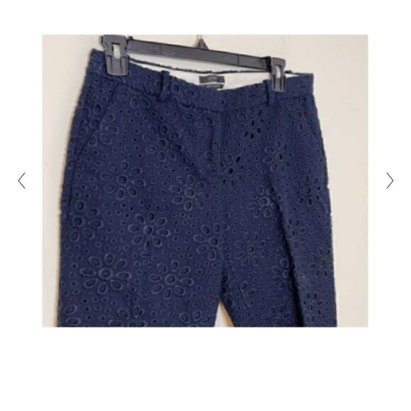J CREW Eyelet Capri Pants - Picture 8 of 15